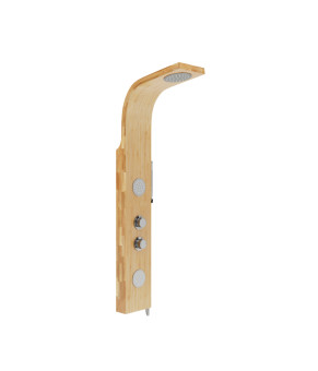 Душевая панель CORSAN BALI BAMBOO CHROME (B231MCH)