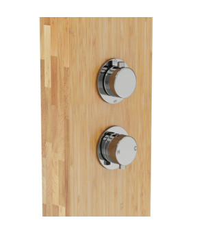 Душевая панель CORSAN BALI BAMBOO CHROME (B231MCH)
