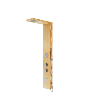 Душевая панель CORSAN BALTI 2.0 BAMBOO CHROME с термостатом (B001TCH)