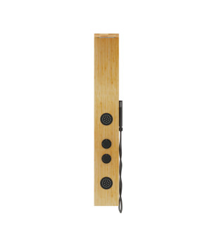 Душевая панель CORSAN BALTI 2.0 BAMBOO BLACK с термостатом (B001TBL)