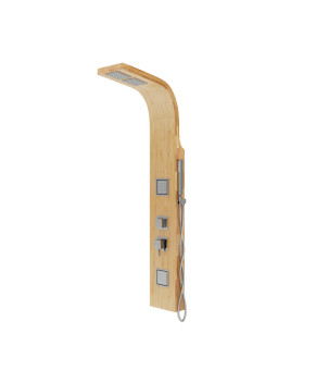 Душевая панель CORSAN BAO BAMBOO CHROME (B022MCH)