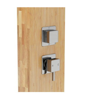 Душевая панель CORSAN BAO BAMBOO CHROME (B022MCH)