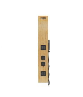 Душевая панель CORSAN BAO BAMBOO BLACK (B022MBL)