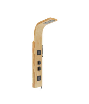 Душевая панель CORSAN BAO BAMBOO BLACK (B022MBL)