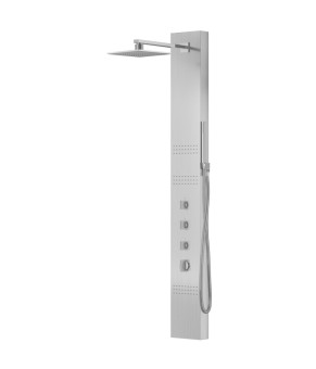 Душевая панель CORSAN NEO INOX LED (S060MSLLED)