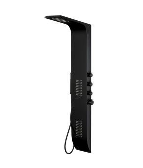 Душевая панель CORSAN DUO BLACK (A777MBL)