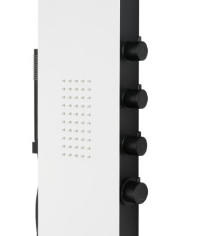 Душевая панель CORSAN DUO BLACK WHITE (A777MWHBL)