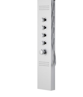 Душевая панель CORSAN KASKADA SILVER LED (A014MSLLED)