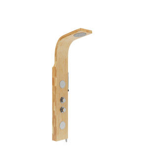 Душевая панель CORSAN BALI BAMBOO CHROME с термостатом (B231TCH)