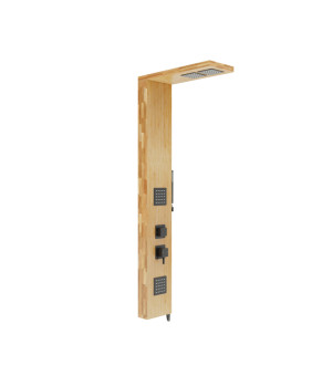 Душевая панель CORSAN BASTI BAMBOO BLACK (B002MBL)
