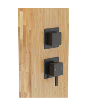 Душевая панель CORSAN BASTI BAMBOO BLACK (B002MBL)