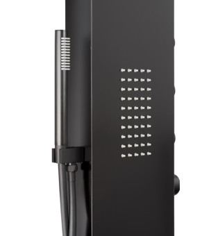 Душевая панель CORSAN DUO BLACK LED (A777MBLLED)