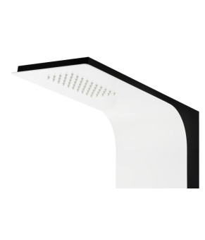 Душевая панель CORSAN DUO BLACK WHITE LED (A777MWHBLLED)