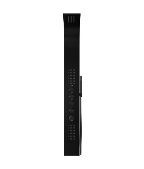 Душевая панель CORSAN SAMSARA BLACK LED (S003MBLLED)