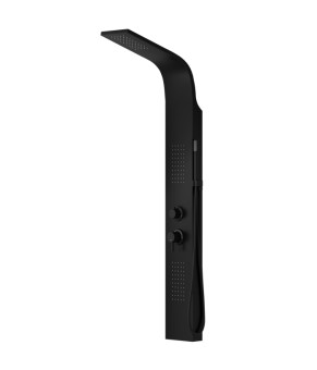 Душевая панель CORSAN ALTO BLACK  (A017MBL)