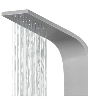 Душевая панель CORSAN ALTO SILVER LED с термостатом (A017TSLLED)