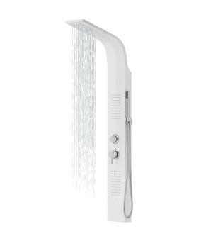 Душевая панель CORSAN ALTO WHITE LED (A017MWHLED)