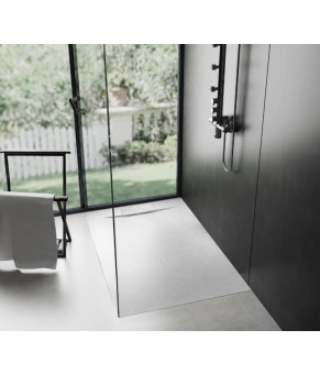Душевой поддон REA BAZALT 80x100 WHITE (REA-K3300)