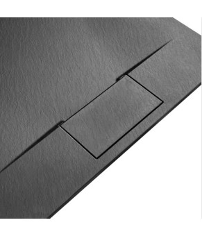 Душевой поддон REA BAZALT 80x120 LONG BLACK (REA-K3324)