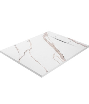 Душевой поддон REA BAZALT 90x120 CARRARA WHITE (REA-K7001)