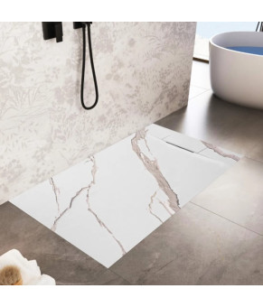 Душевой поддон REA BAZALT 90x120 CARRARA WHITE (REA-K7001)
