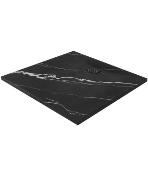 Душевой поддон REA BAZALT 90x90 CARRARA BLACK  (REA-K7003)