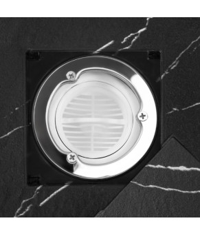Душевой поддон REA BAZALT 90x90 CARRARA BLACK  (REA-K7003)