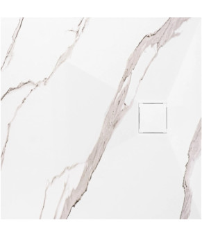 Душевой поддон REA MAGNUM 90x90 CARRARA WHITE (REA-K7005)