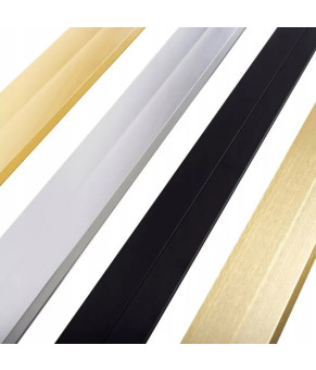 Шторка для ванны REA FABIAN 100 BRUSHED GOLD раздвижная (REA-K6527)