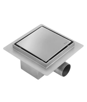 Трап для душа REA NEO 12x12 NICKIEL BRUSHED  (REA-G6206)