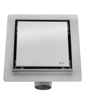 Трап для душа REA NEO 15X15 NICKIEL BRUSHED (REA-G6207)