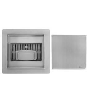 Трап для душа REA NEO 15X15 NICKIEL BRUSHED (REA-G6207)