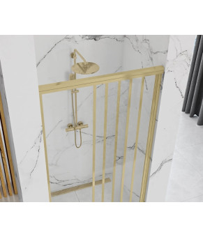 Душевая дверь REA ALEX 120 BRUSHED GOLD  (REA-K2501)