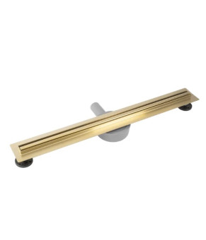 Трап для душа REA NEOX 90 SLIM PRO BRUSHED GOLD матовое золото (REA-G2716)