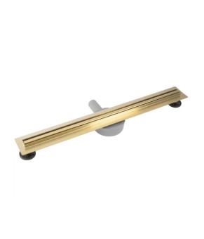 Трап для душа REA NEOX 60 SLIM PRO BRUSHED GOLD матовое золото (REA-G2713)