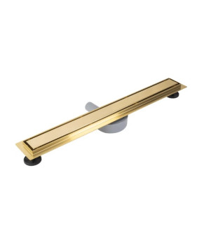 Трап для душа REA NEOX 60 PRO BRUSHED GOLD 2в1 матовое золото (REA-G2701)