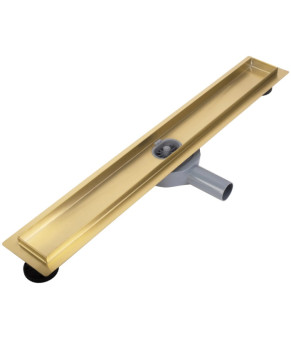 Трап для душа REA NEOX 100 PRO BRUSHED GOLD 2в1 матовое золото (REA-G2850)