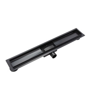 Трап для душа REA NEOX 100 BLACK 2в1 черный (REA-G6605)