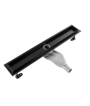 Трап для душа REA NEOX 80 SUPERFLOW BLACK 2в1 черный (REA-G7807)