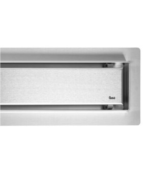 Трап для душа REA NEOX 80 SUPERFLOW BRUSHED STEEL 2в1 сталь (REA-G2707)