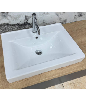 Умывальник (раковина) VBI BAGNARA 70 WHITE врезной (VBI-018063)