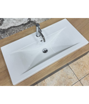 Умывальник (раковина) VBI FANUSA 80 WHITE врезной (VBI-018065)