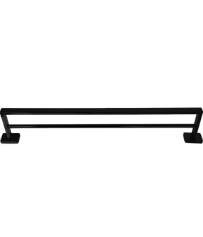 Вешалка двойная для полотенца REA ERLO 02 BLACK * (REA-06908)