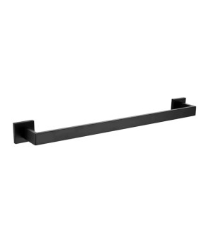 Вешалка одинарная для полотенца REA ERLO 01 BLACK  (REA-06906)