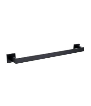 Вешалка одинарная для полотенца REA ERLO 01 BLACK  (REA-06906)