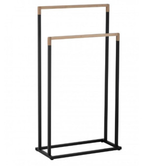 Вешалка для полотенец YOKA ZOLA BLACK BAMBOO * (P.ZOLA-2-BLK)