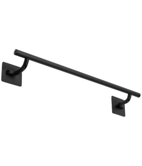 Вешалка для полотенец REA 322194A BLACK  (REA-77095)