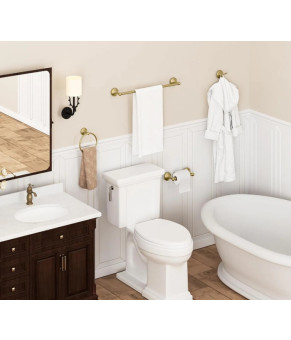 Вешалка для полотенец REA 332870 BRUSHED GOLD (REA-06921)
