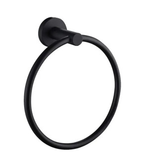 Полотенцедержатель кольцо REA 332915A MIST 05 BLACK (REA-06904)