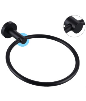 Полотенцедержатель кольцо REA 332915A MIST 05 BLACK (REA-06904)